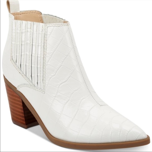 Marc Fisher Leather pointed toe boots - Picture 1 of 4